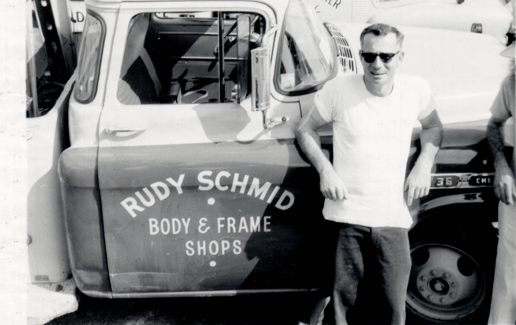 Rudy Schmid body and frame shop photo from Syracuse NY